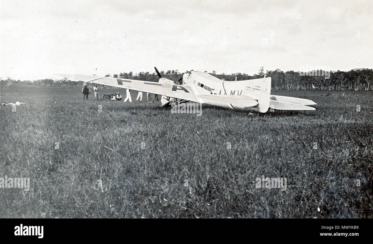 . Français : Biarritz Tontouta arriere gauche 6 avril 1932 . 28 giugno 2011, 21:50:17. 84 sconosciuto Biarritz Tontouta arriere gauche 6 avril1932 Foto Stock