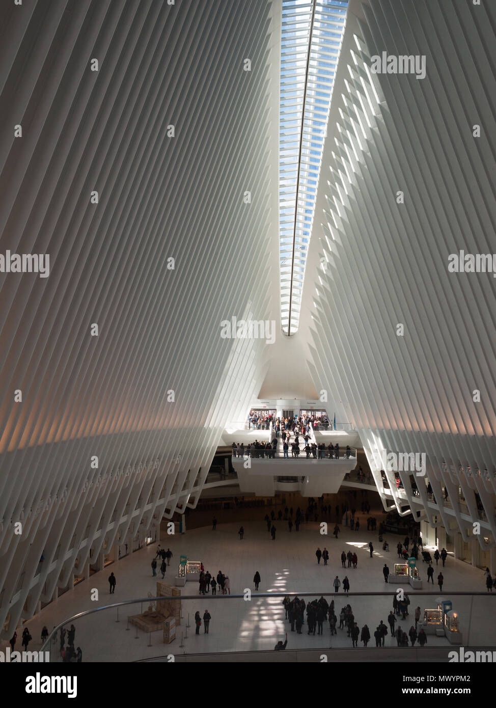 L'occhio VR building main hall interno Foto Stock