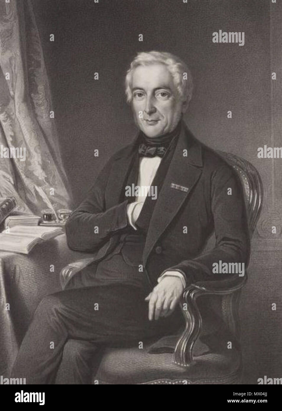 . Inglese: Dr. Gerrit Simons (1802-1868) . Xix secolo. Sconosciuto 242 Gerrit Simons (1802-1868) Foto Stock