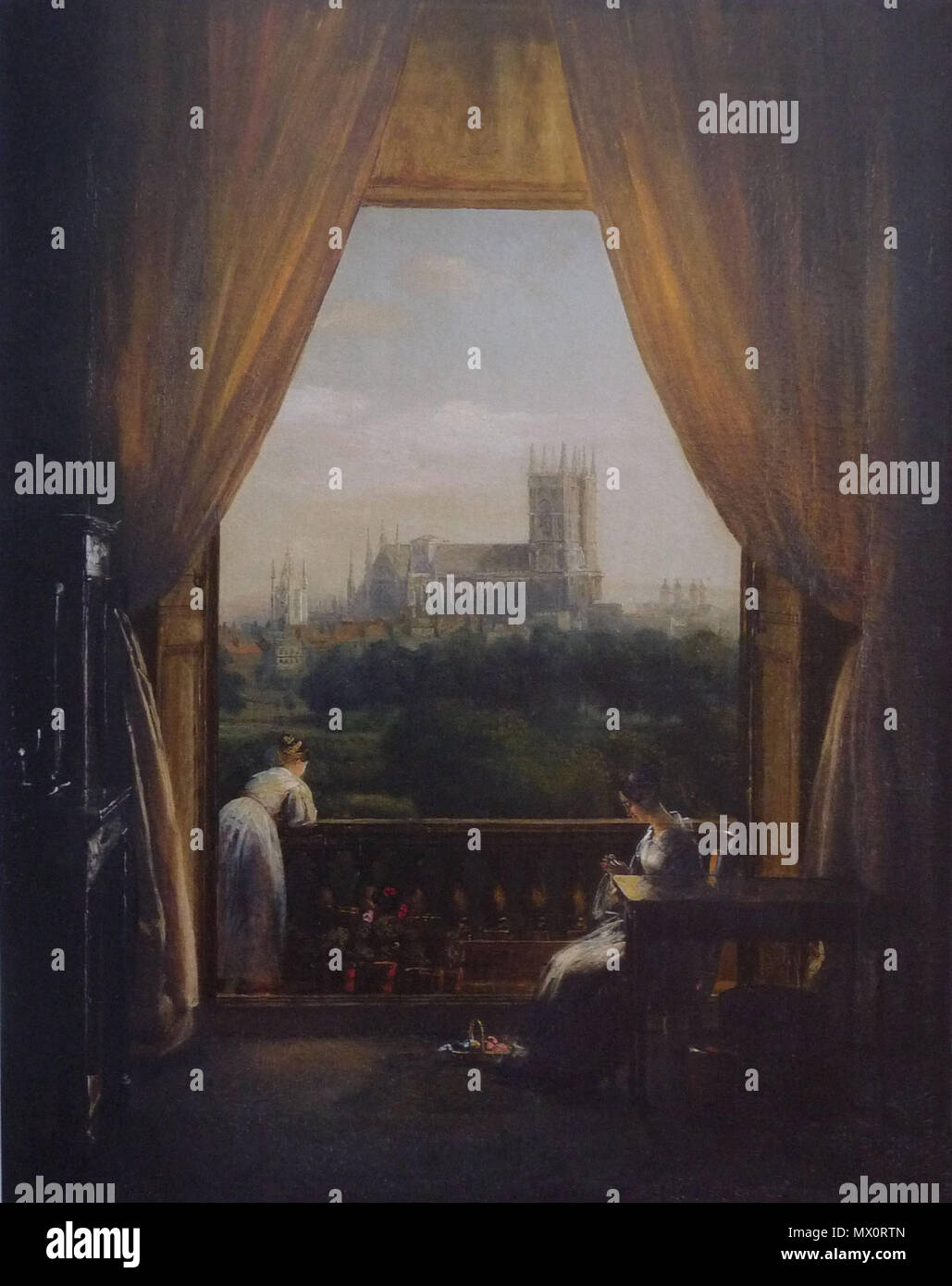 379 Louis-Pierre Spindler-Intérieur londonien Foto Stock