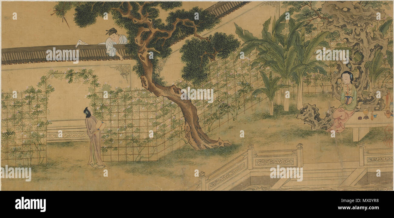 . Inglese: scena dalla storia dell'ala occidentale 545 scena dalla storia dell'ala occidentale Foto Stock