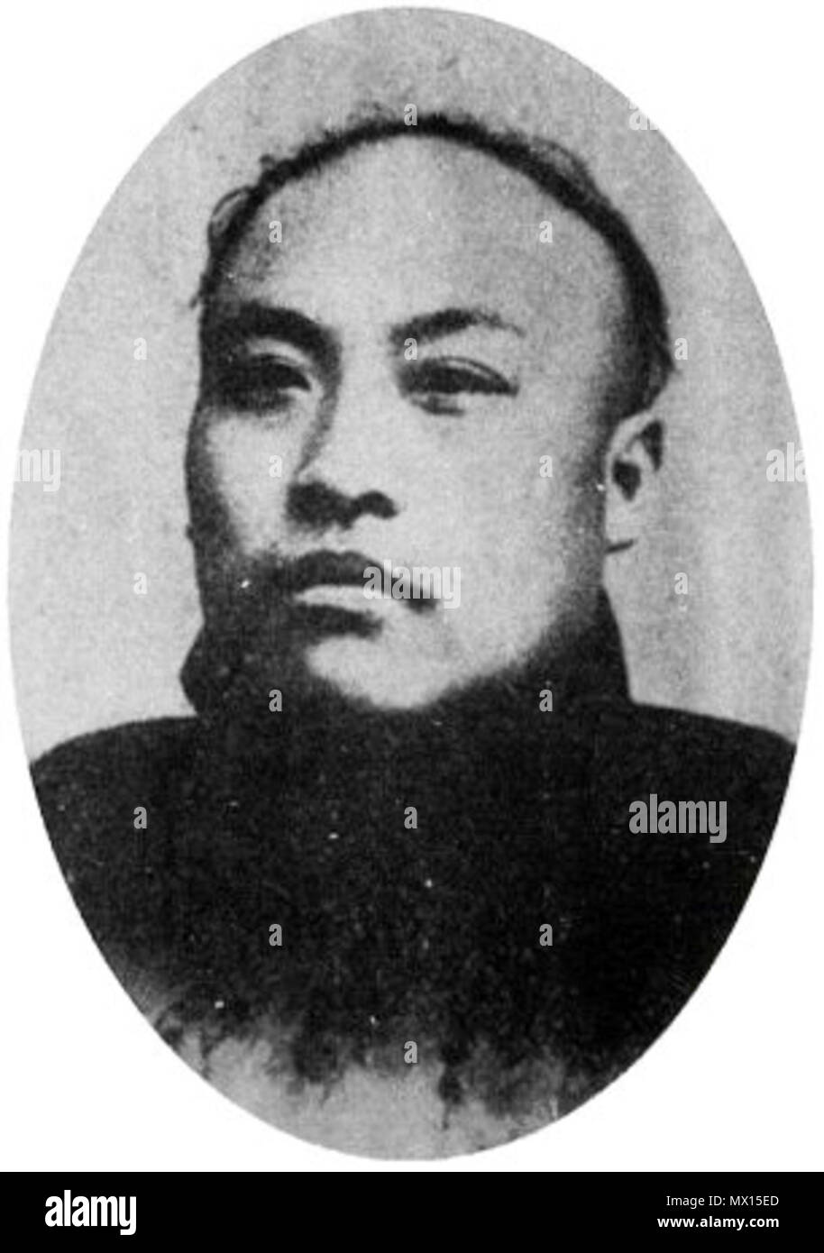 . Inglese: Dashou, uomo politico mancesi, fine della Dinastia Qing. 中文: 达寿（1870年-1939年），字茀一，号挚甫，满洲正红旗人。清末民初政治人物。 . 1900s. Anonimo 154 Dashou Foto Stock
