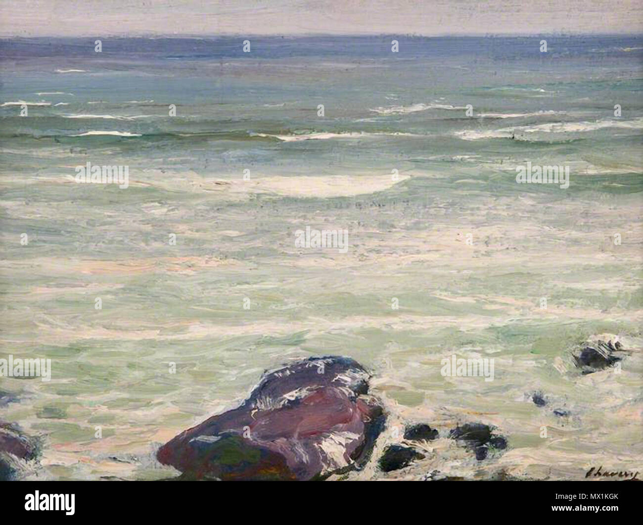 . Джон Лавери (англ. John Lavery) (1856-1941) - ирландский художник, портретной мастер и пейзажной живописи. ================== Sir John Lavery RA (20 marzo 1856 - 10 gennaio 1941) era un pittore irlandese più noto per i suoi ritratti e raffigurazioni di guerra. www.youtube.com/watch?v=yRaCb7czsQI . 2 marzo 2016, 08:23. Leonid Ll 21 un mare agitato (24703774598) Foto Stock