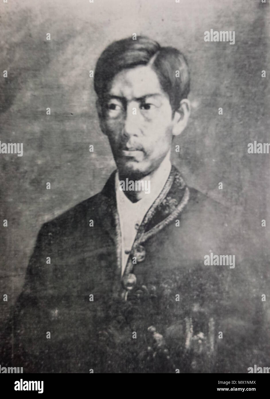 . 日本語: 本多忠直の肖像。 . 9 maggio 2016. Sconosciuto 284 Honda Tadanao Foto Stock