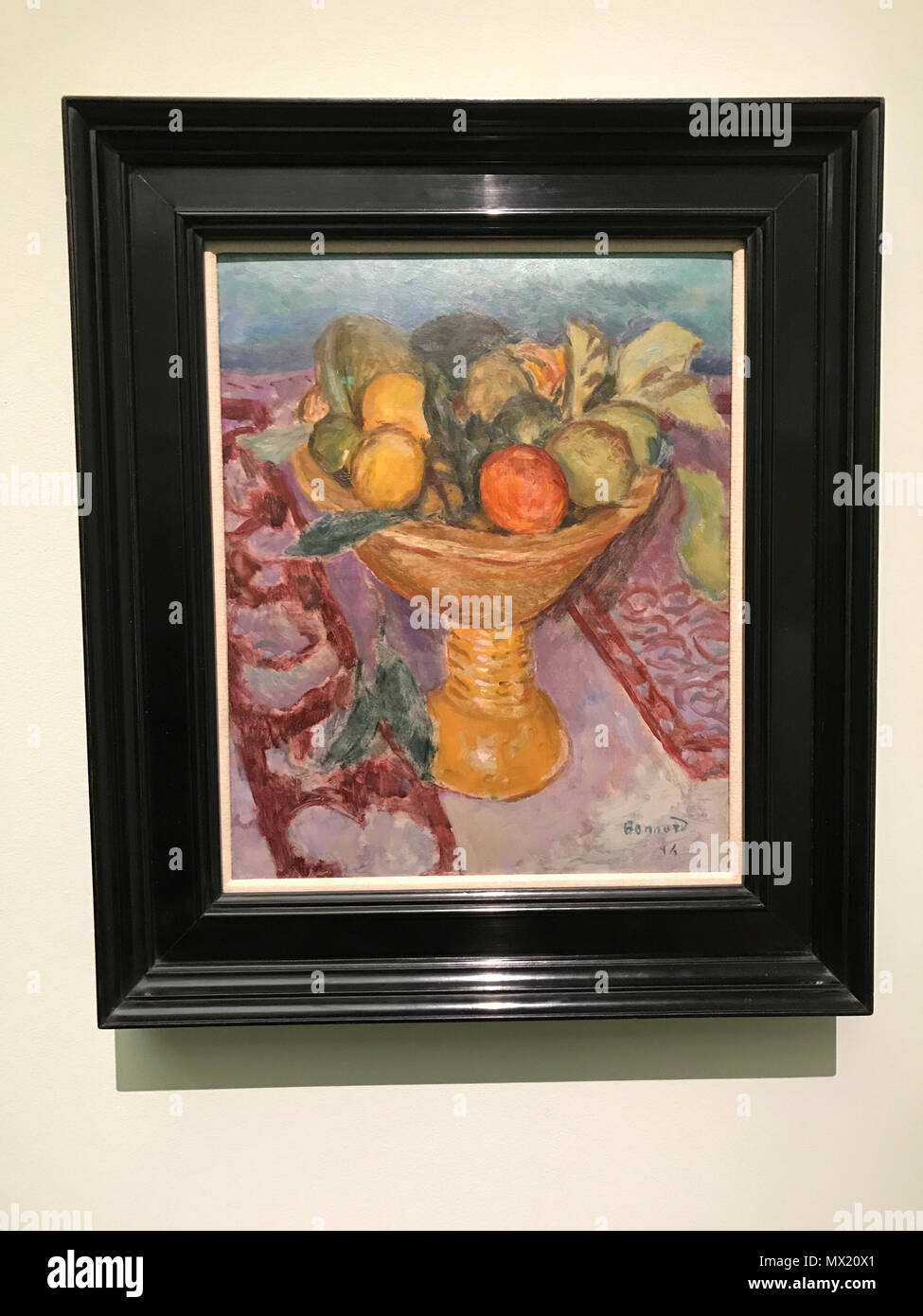. Inglese: Pierre Bonnard pittura prese al Matisse-Bonnard esposizione in lo Städel Museum . 21 ottobre 2017, 14:08:55. Multichill 483 Pierre Bonnard - Matisse-Bonnard Francoforte 02 Foto Stock