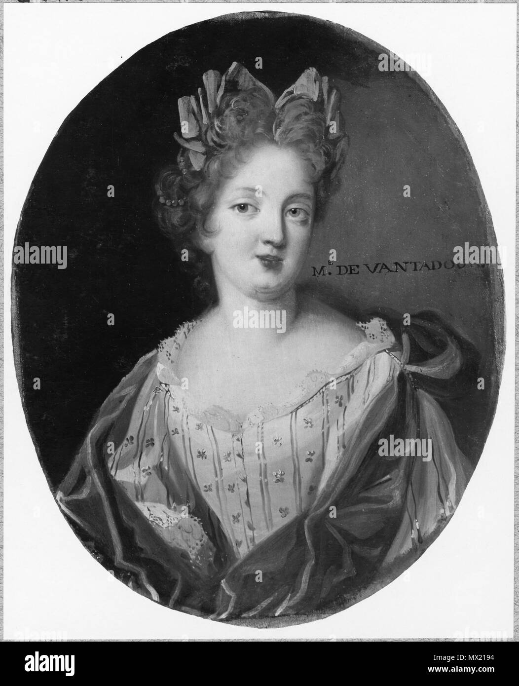 NMDrh 345 421 Mme de Ventadour, Melle La Mothe, dono de Ventadour - Nationalmuseum - 177080 Foto Stock