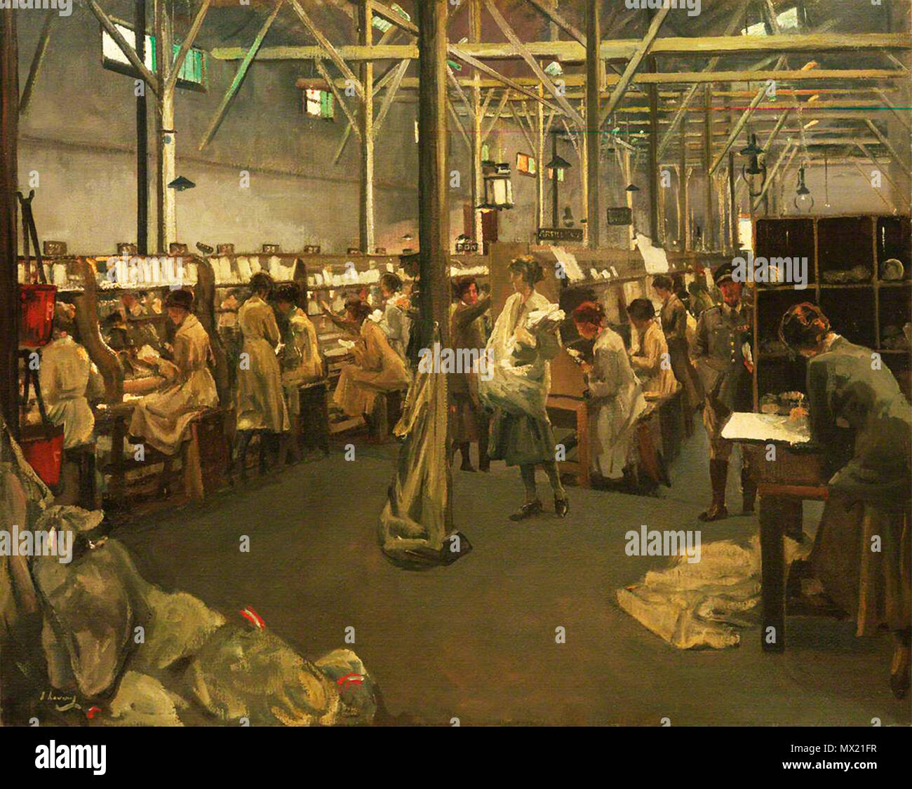 . Джон Лавери (англ. John Lavery) (1856-1941) - ирландский художник, портретной мастер и пейзажной живописи. ================== Sir John Lavery RA (20 marzo 1856 - 10 gennaio 1941) era un pittore irlandese più noto per i suoi ritratti e raffigurazioni di guerra. www.youtube.com/watch?v=yRaCb7czsQI . 22 novembre 2017, 06:59. Leonid Ll 561 Sir John Lavery 033 (26799618779) Foto Stock