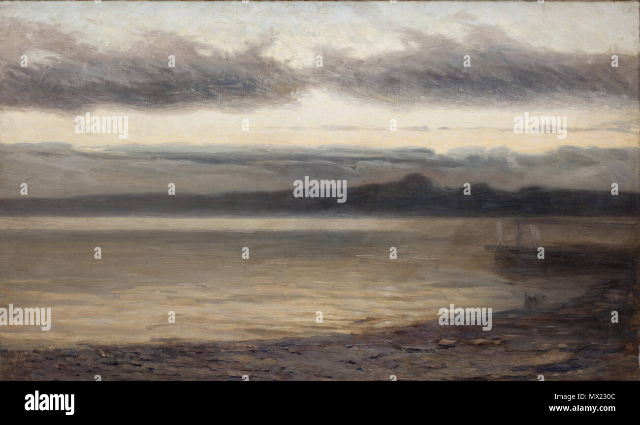 66 Axel Fahlcrantz, ho skärgården, 1916 Foto Stock