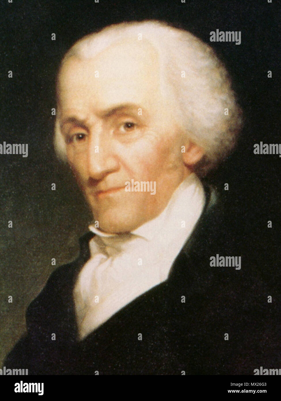 . Deutsch: Elbridge Gerry (1744-1814), US-amerikanischer Politiker inglese: Elbridge Gerry (1744-1814), statista americano . 1861. James Bogle dopo John Vanderlyn 2 05 Elbridge Gerry 3x4 Foto Stock