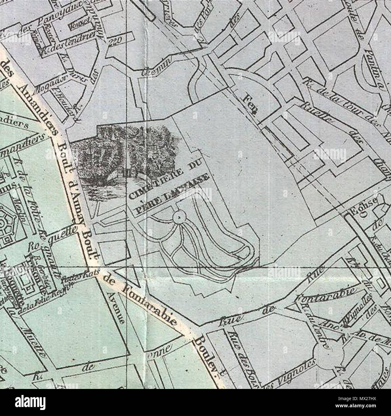 . Plan de Paris Illustre 1864. Inglese: estremamente interessante Mappa di Parigi, Francia Rilasciato nel 1864 dall'Garnier Freres. Copre la vecchia città murata di Parigi e nelle immediate vicinanze. Importanti edifici sono mostrati nel profilo. Tutte le strade principali sono identificati. Codificati a colori in base alle circoscrizioni. I quattro angoli sono occupati da un indice di strada. Lo stemma di Parigi viene visualizzato in alto a destra e a sinistra i quadranti. . 1864 (datato) 9 1864 Garnier Mappa di coppie, Francia w-Monumenti - Geographicus - Paris-garnier-1864 (ritagliate) Foto Stock