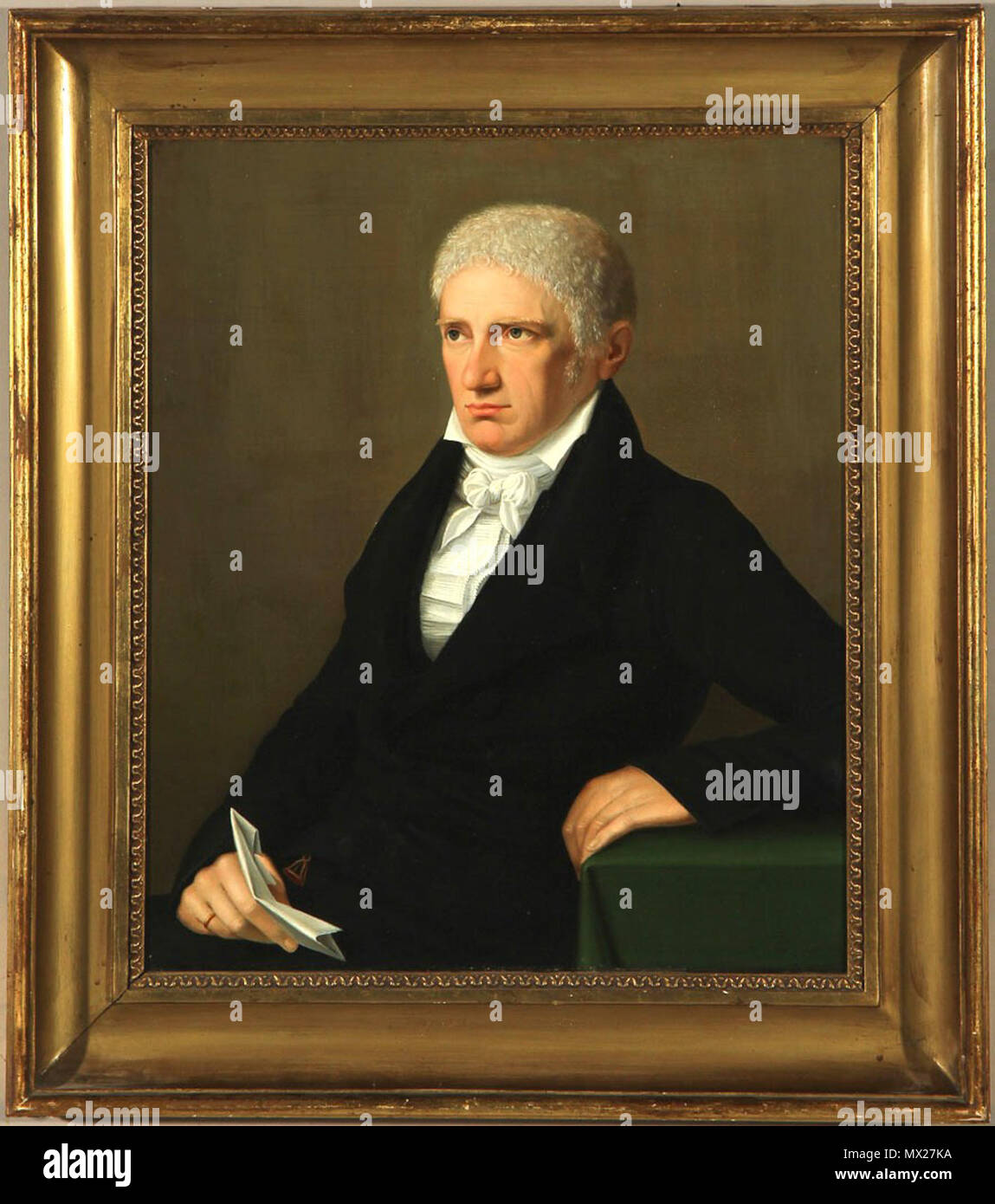 141 Constantin Brun, Ölgemälde Foto Stock