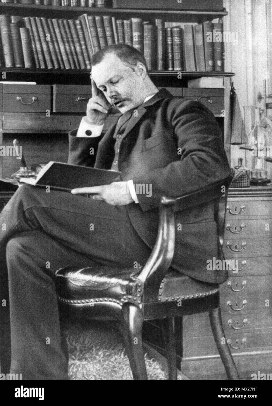 . Houston Stewart Chamberlain nel 1895 . 1895, pubblicato per la prima volta nel 1914 o versioni precedenti. Sconosciuto 286 Houston Stewart Chamberlain 1895 Foto Stock