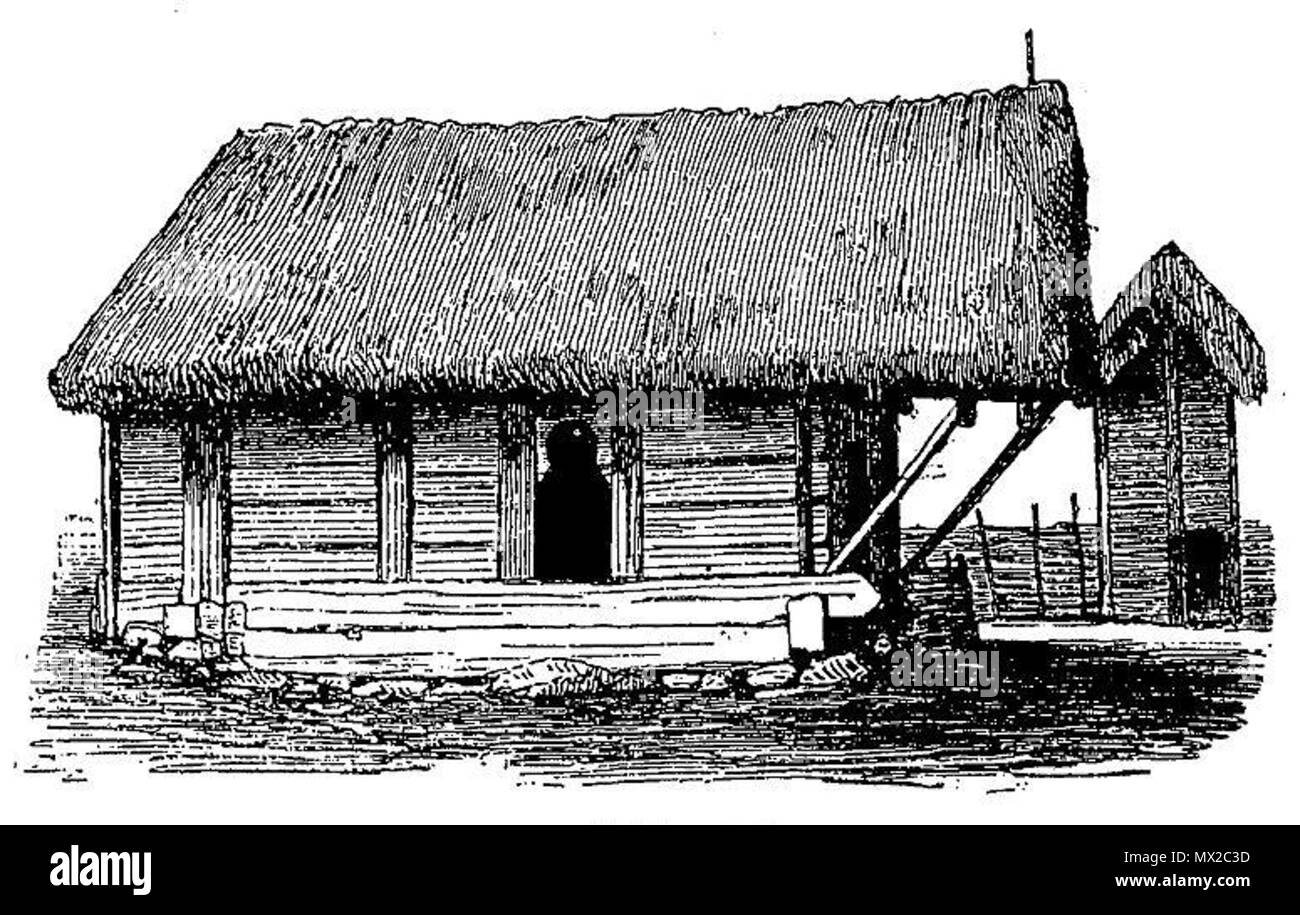. Inglese: un rifugio in stile georgiano (Roskoschny, 1884) . 1884. 20 sconosciuto un rifugio in stile georgiano (Roskoschny, 1884) Foto Stock . Inglese: un rifugio in stile georgiano (Roskoschny, 1884) . 1884. 20 sconosciuto un rifugio in stile georgiano (Roskoschny, 1884) Foto Stock
