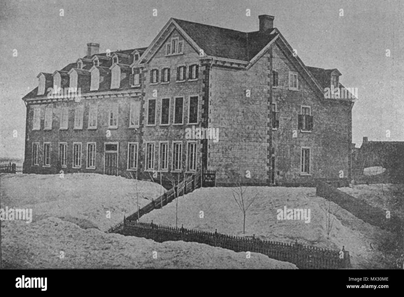 N. 400 Maison des Anciens gouverneurs des Trois-RiviÃ¨res Le M 389 Maison des Anciens-gouverneurs 01 Trois - Rivieres Foto Stock