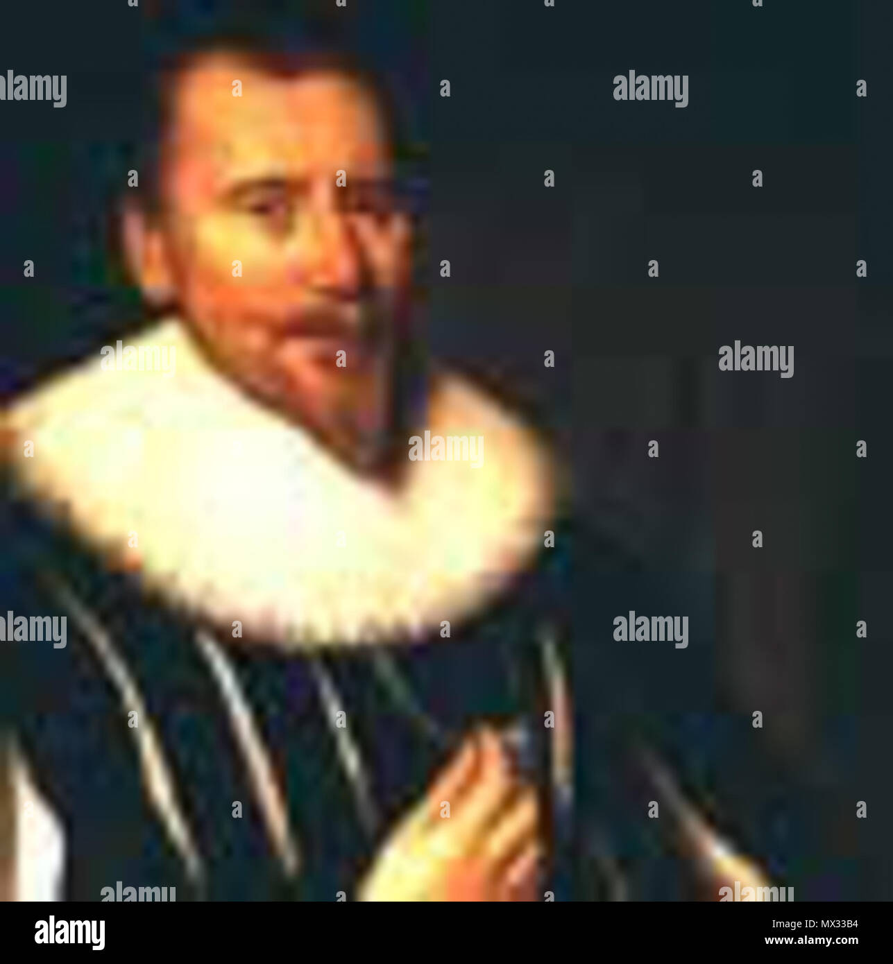 . Inglese: William Fiennes, primo Visconte Saye e Sele (1582-1662) . Ritratto contemporaneo 14 1stViscountSayeAndSele Foto Stock