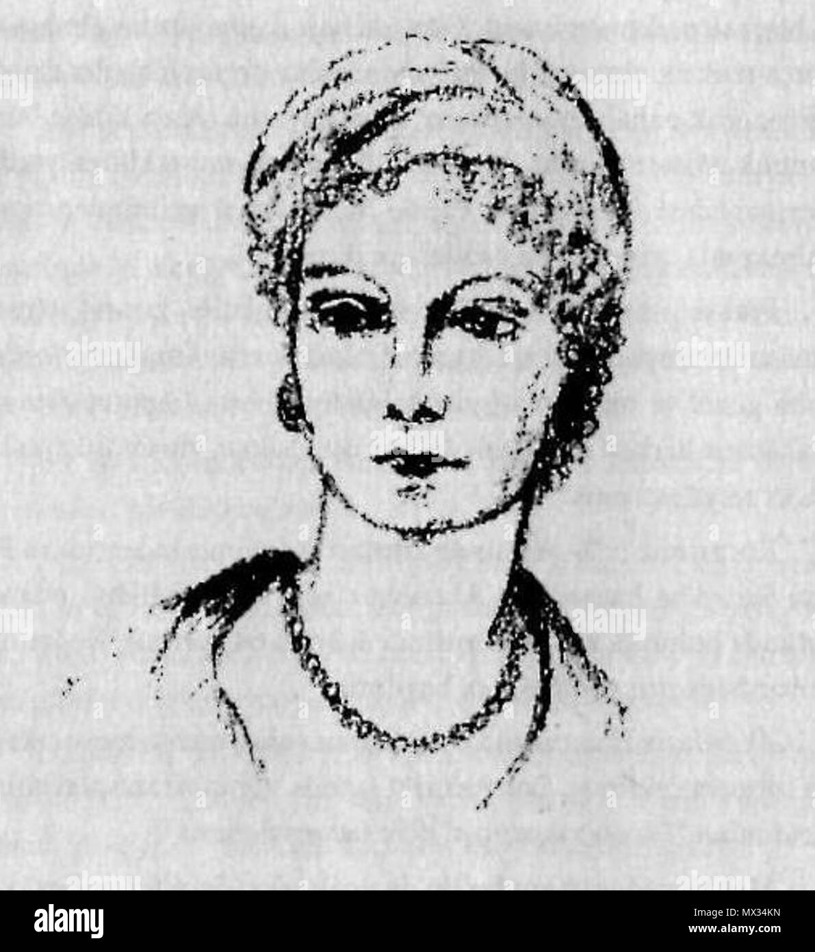 177 Edadil II. Kadınefendi Hazretleri Foto Stock