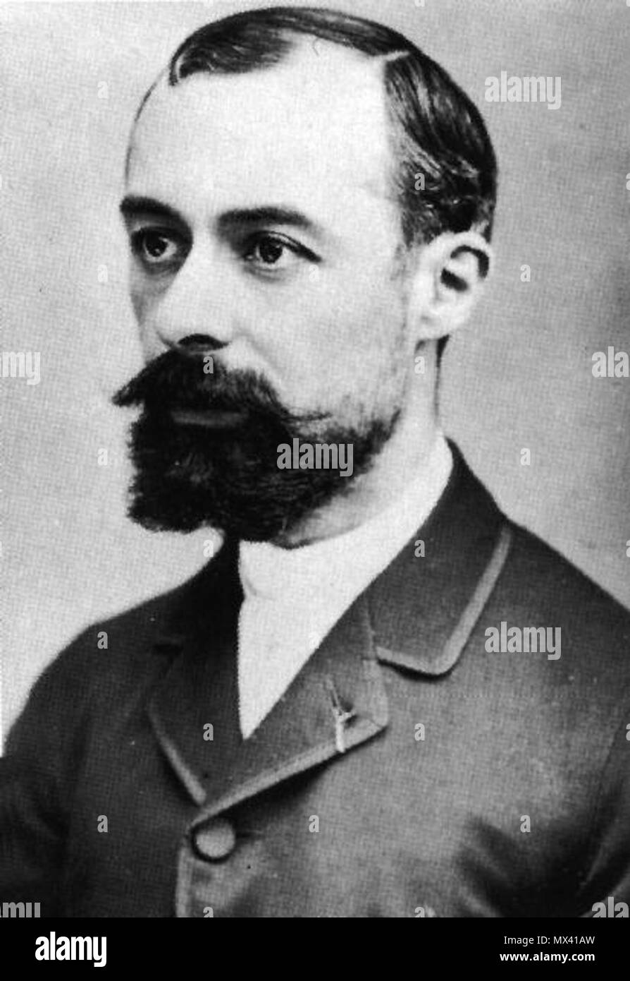 . Fisico francese en:Antoine Henri Becquerel ((1852-1908)) . Xix secolo. 50 sconosciuto Antoine Becquerel Foto Stock