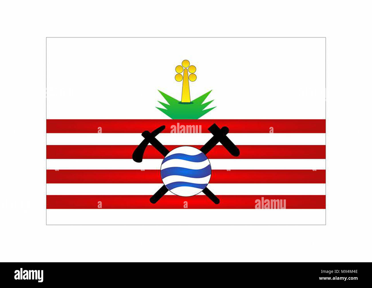 . Português: Bandeira oficial do Município de Campo Formoso - Bahia . Data sconosciuta. 71 sconosciuto Bandeira Campo Formoso Foto Stock