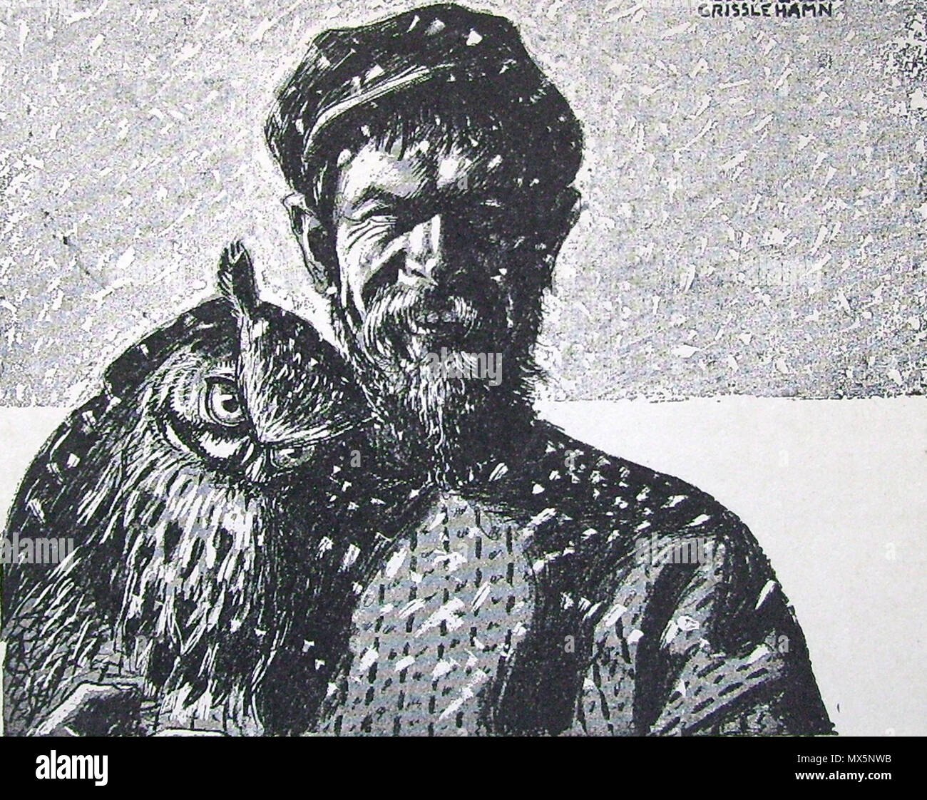 32 Albert Engström 1917 Foto Stock