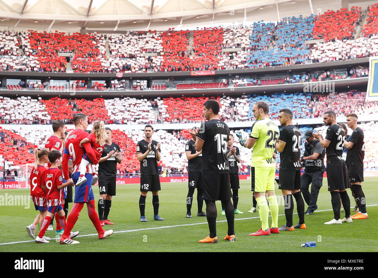 Madrid, Spagna. Il 20 maggio 2018. Fernando Torres (Atletico) Calcio/Calcetto : spagnolo "La Liga Santander' match tra Atletico de Madrid 2-2 SD Eibar All'Wanda Metropolitano stadium di Madrid in Spagna . Credito: Mutsu Kawamori/AFLO/Alamy Live News Foto Stock