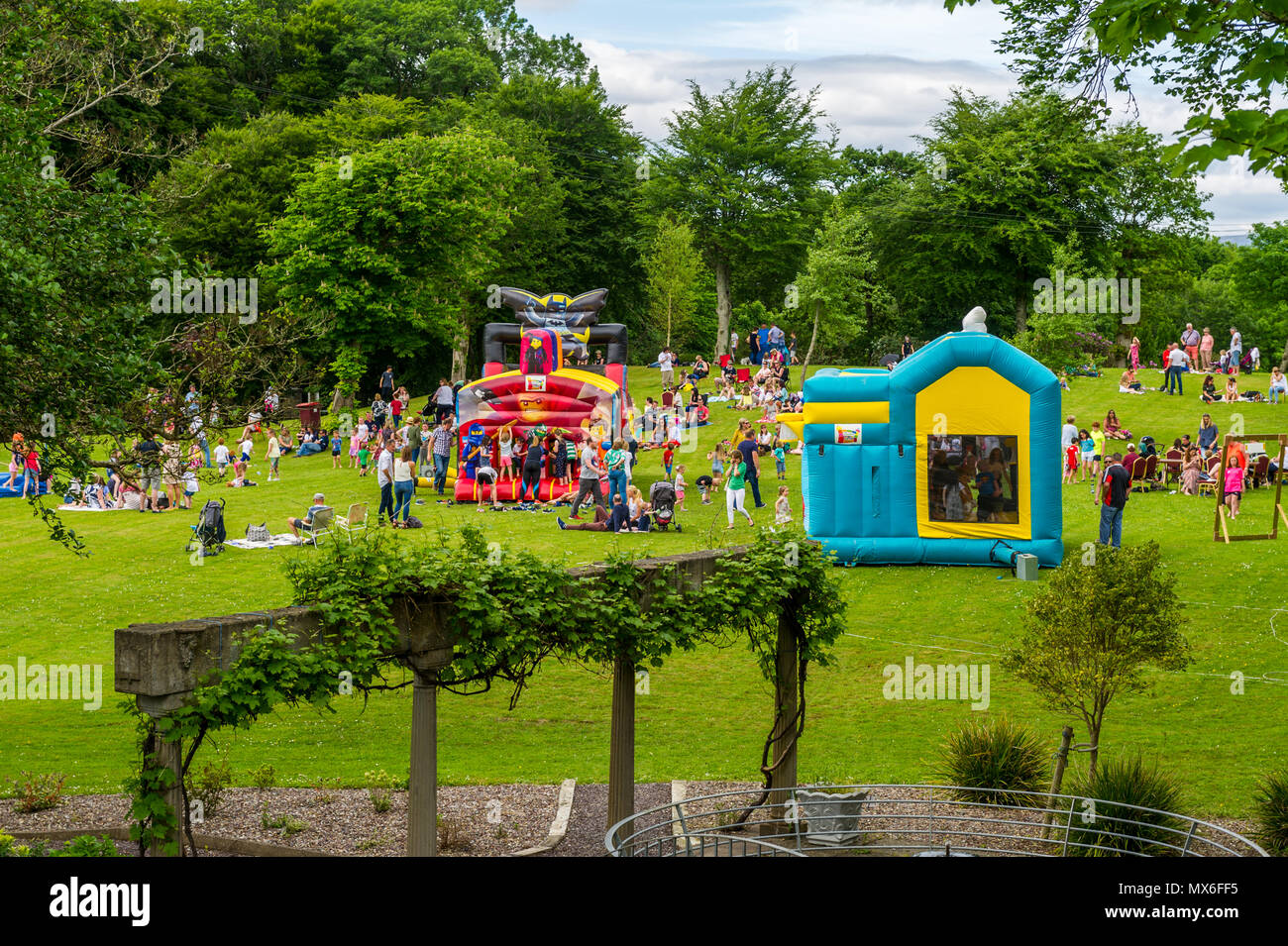 Bantry, Irlanda. Il 3 giugno, 2018. Il West Lodge Hotel in Bantry tenuto un Red Head Festival a Bantry durante il fine settimana, che è stato ben frequentato. Credito: Andy Gibson/Alamy Live News. Foto Stock