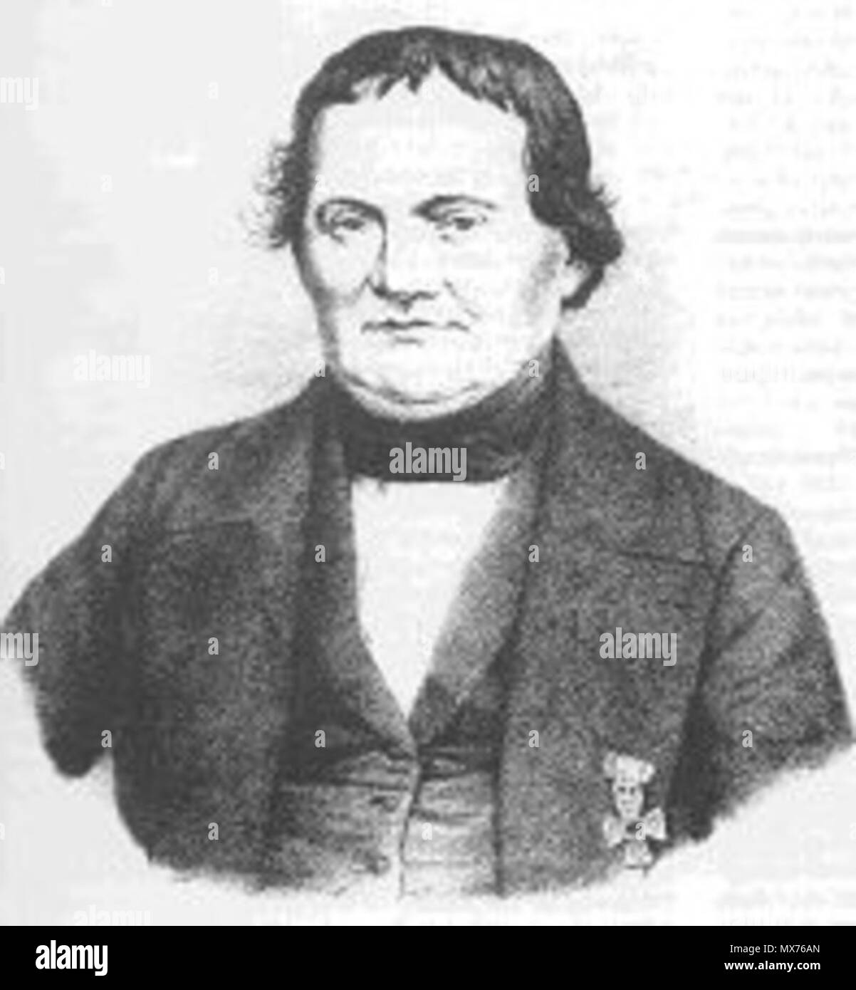 . Deutsch: Carl Samuel Haeusler (geboren 6. Novembre 1787, gestorben 13. Dezember 1853) Begründer der deutschen Schaumweinherstellung . prima di 1853. Sconosciuto 114 Carl Samuel Haeusler Foto Stock