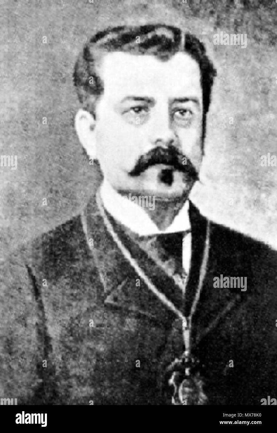 . Español: Cipriano Coronel Zegarra (1809-1969) diplomático y político peruano, natural de Tacna. Diputado y Ministro de Estado. Il 20 aprile 2013, 12:45:10. Estudio Courret, c. 1860 132 Cipriano Coronel Zegarra Foto Stock