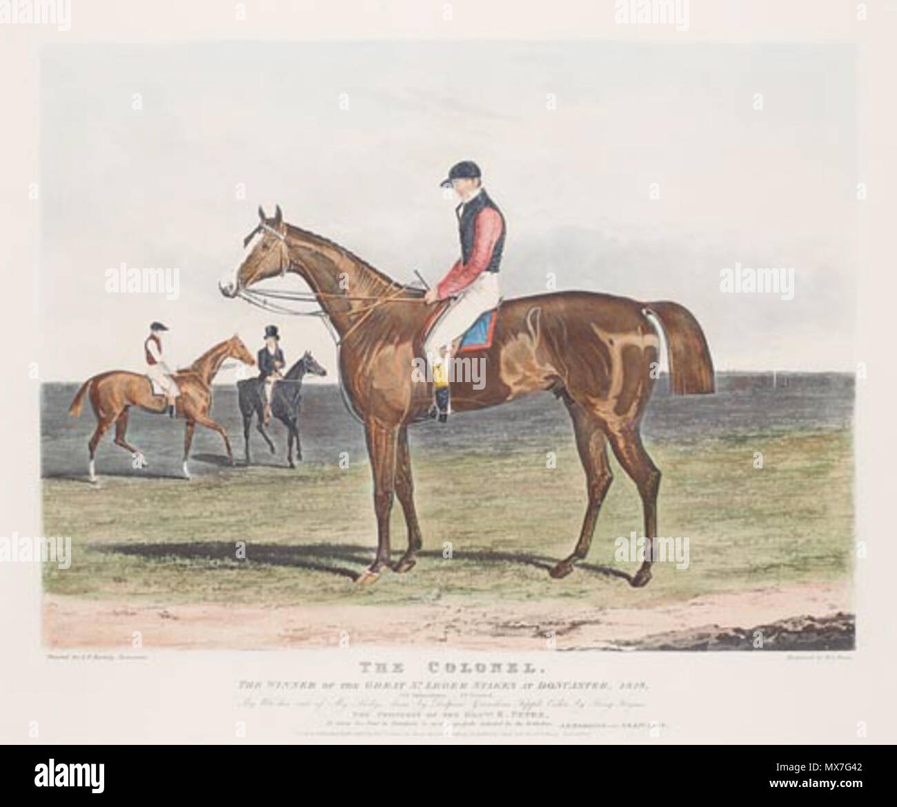 . Inglese: delle corse ippiche britanniche il colonnello c. 1828. Da Richard Gilson Reeve (1803-1889). Pittore morto per 124 anni . 5 gennaio 2007, 14:48:41. Richard Gilson Reeve (1803-1889) 594 il colonnello Foto Stock