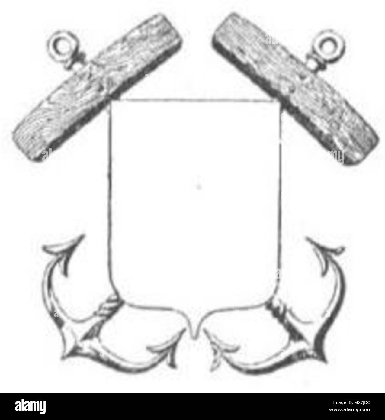 165 distinzione di dignità degli ufficiali generali di Mare - Vice Ammiragli (1905-1943) Foto Stock