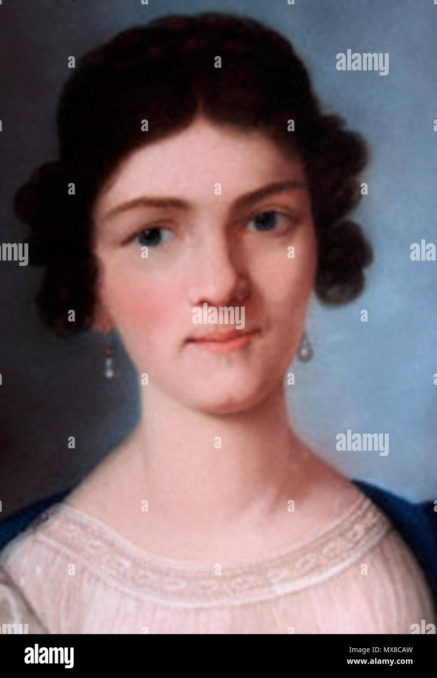 . Amalie Seebald . Xix secolo. Johanna Dorothea Stock 169 Dora Stock Amalie Seebald Ausschnitt Foto Stock