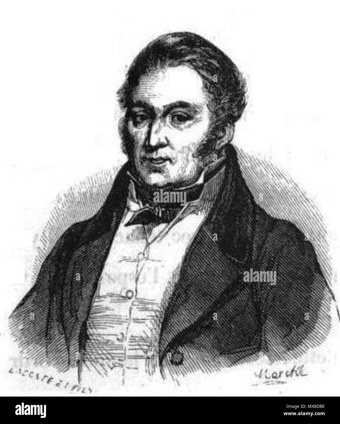 . Dupont de l'Eure . 1843. Lacoste (graveur) 173 Dupont de l'Eure 1843 Foto Stock