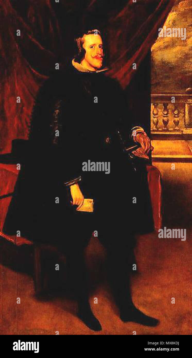 . Ritratto di Filippo IV di Spagna 205 Felipe4 Foto Stock