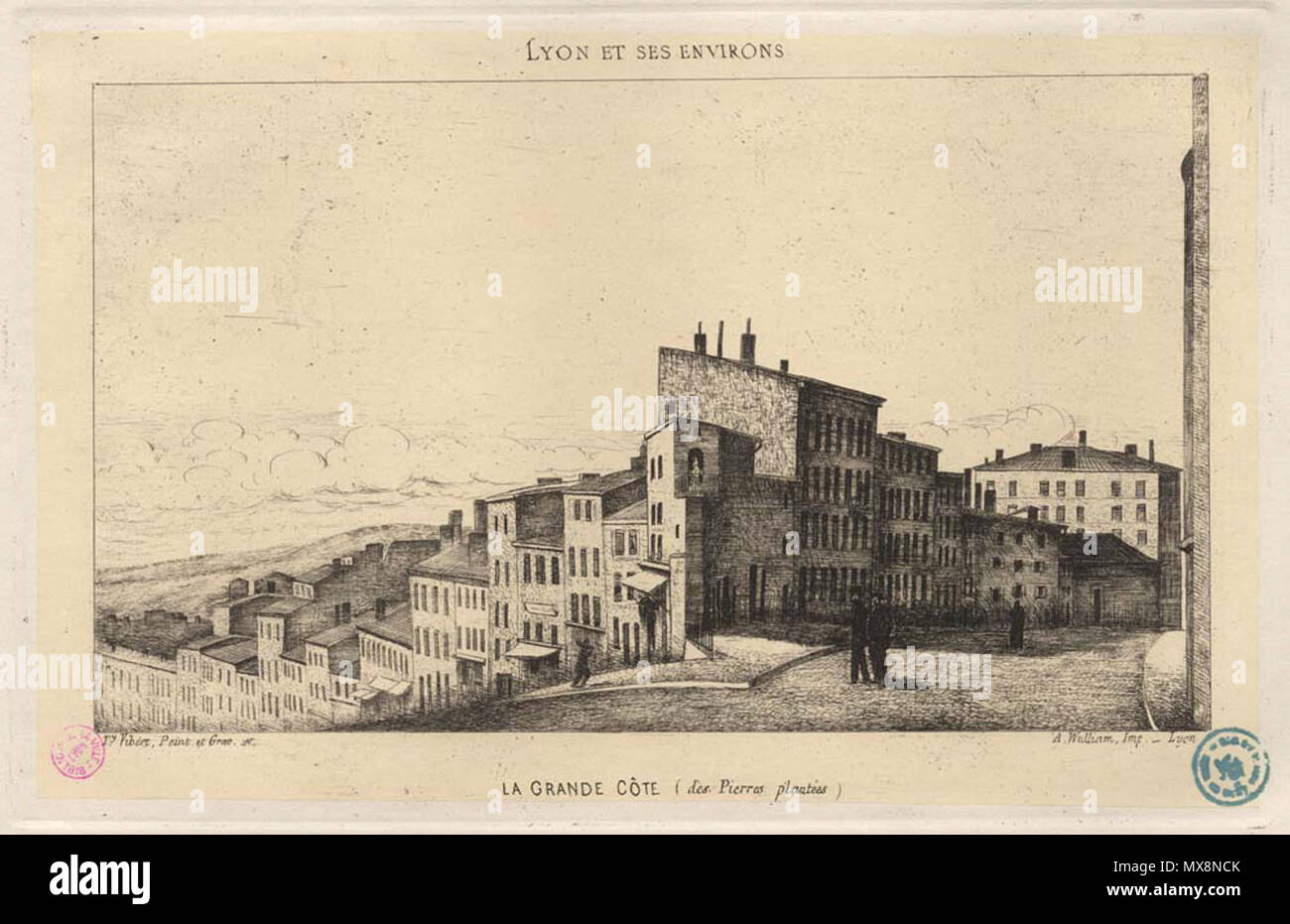 354 La Grande Côte (des Pierres plantées) Foto Stock