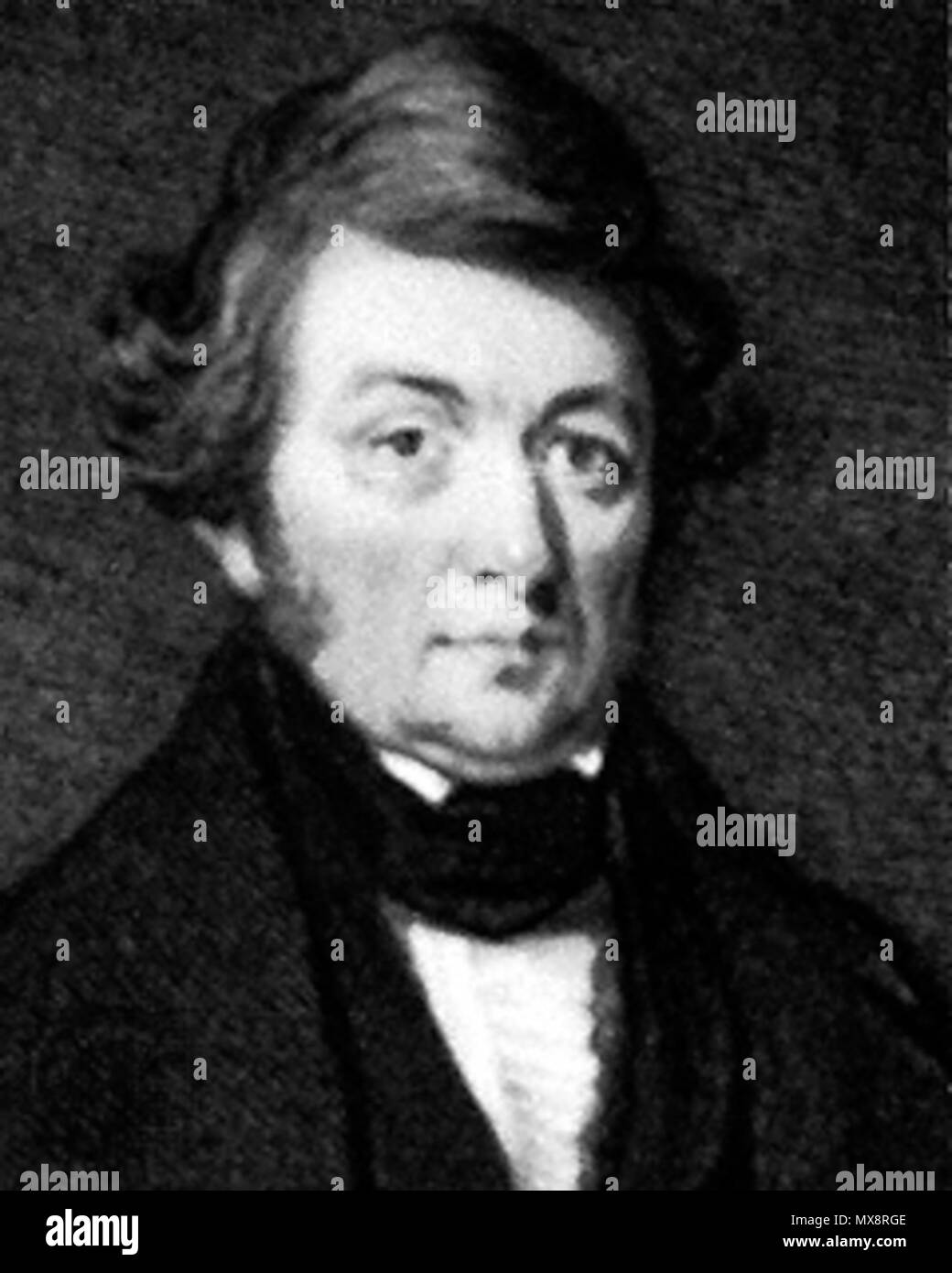 . Inglese: John Frost (1784-1877) . incisione di W. Lettura dopo un dipinto 231 JohnForstChartist Foto Stock