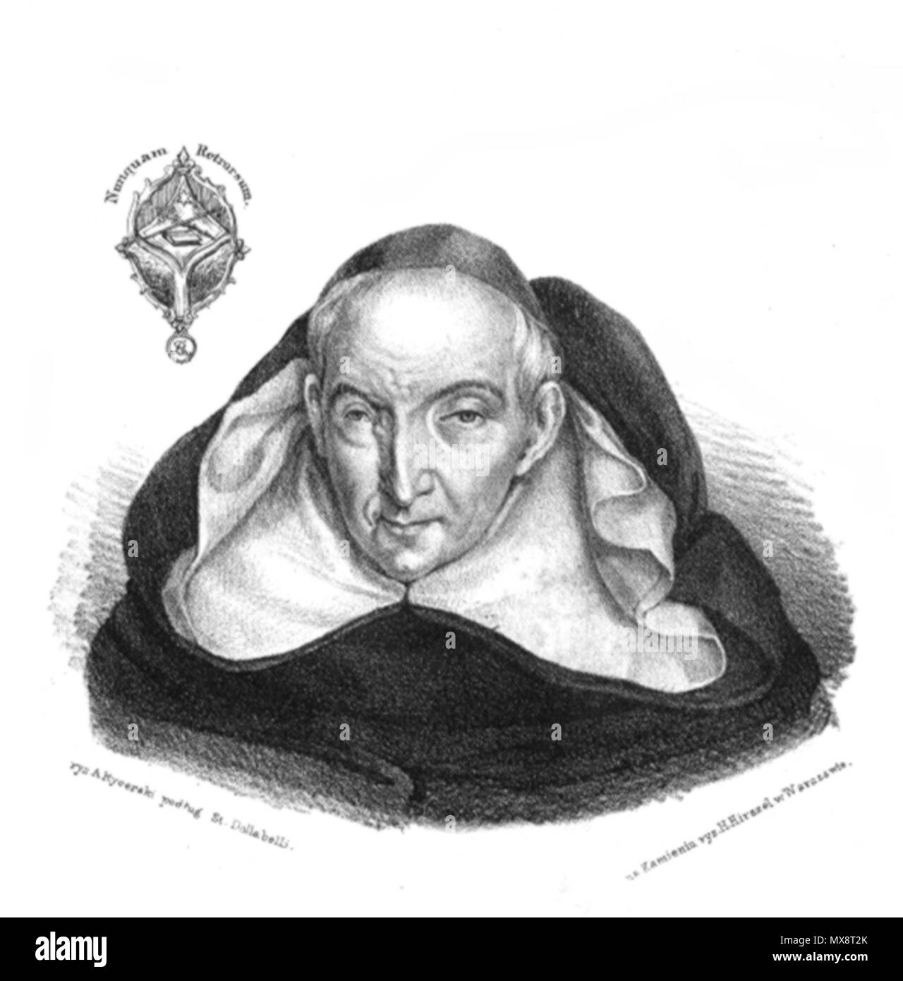 . Inglese: Fabian Birkowski . prima di 1877. Henryk Hirszel (1809-1877) 201 Fabian Birkowski Foto Stock