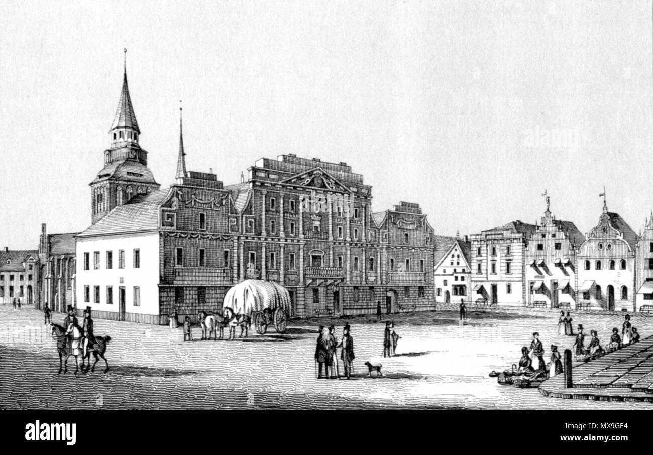 257 Guestrow1840 Foto Stock