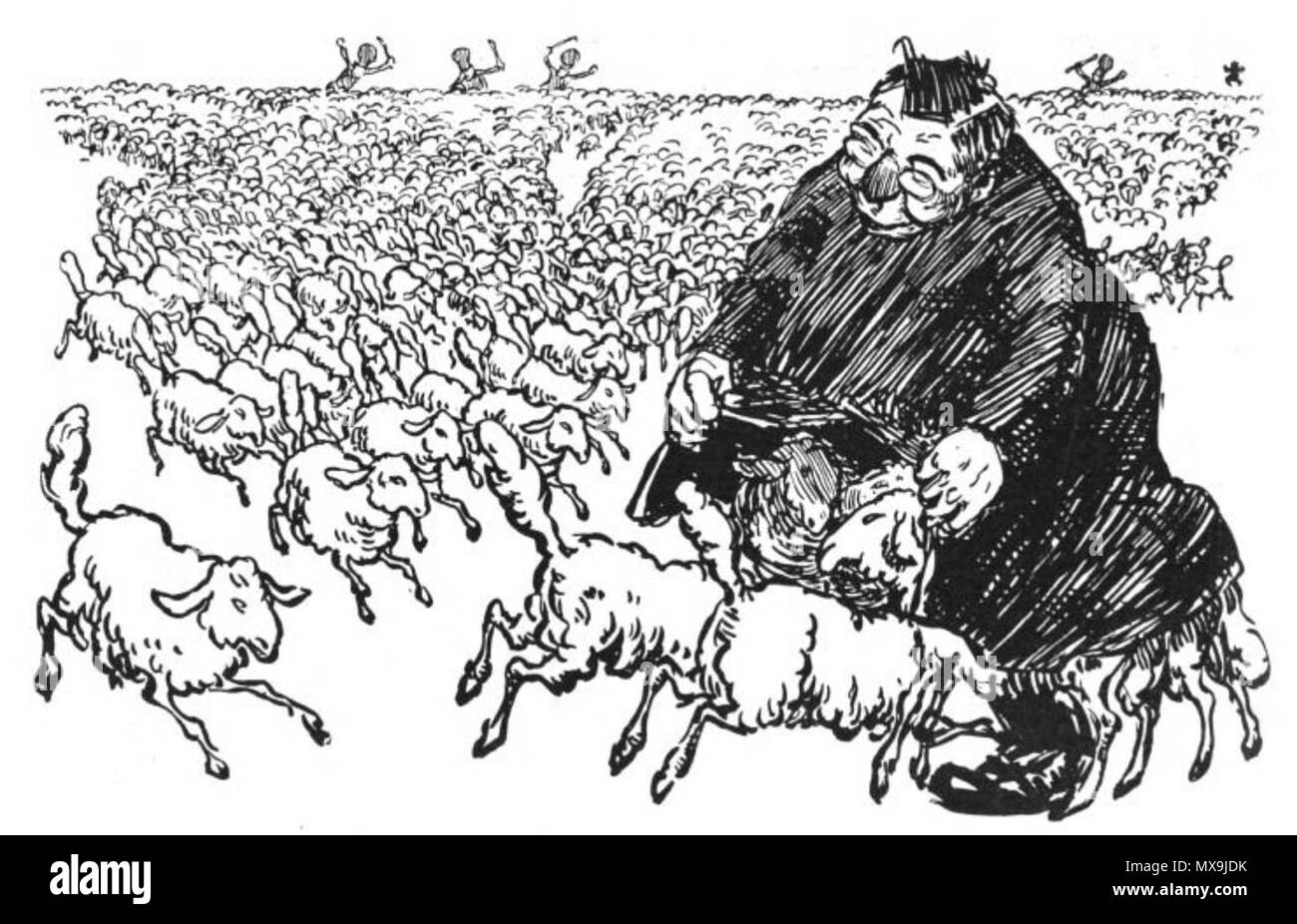 . Inglese: bavarese del Landtag elezione: "Siete venuti a casa!" Deutsch: Die bayrischen Landtagswahlen: "Heimgefunden!' . 1907. Un Schmidhammer 270 Heimgefunden Foto Stock