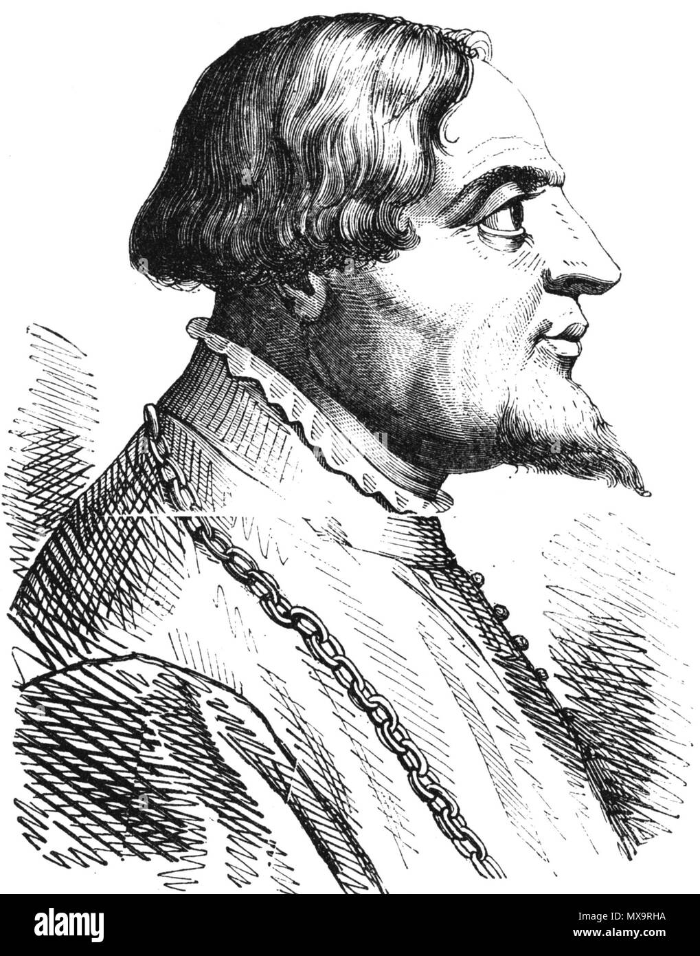 244 Gian Galeazzo Visconti Foto Stock