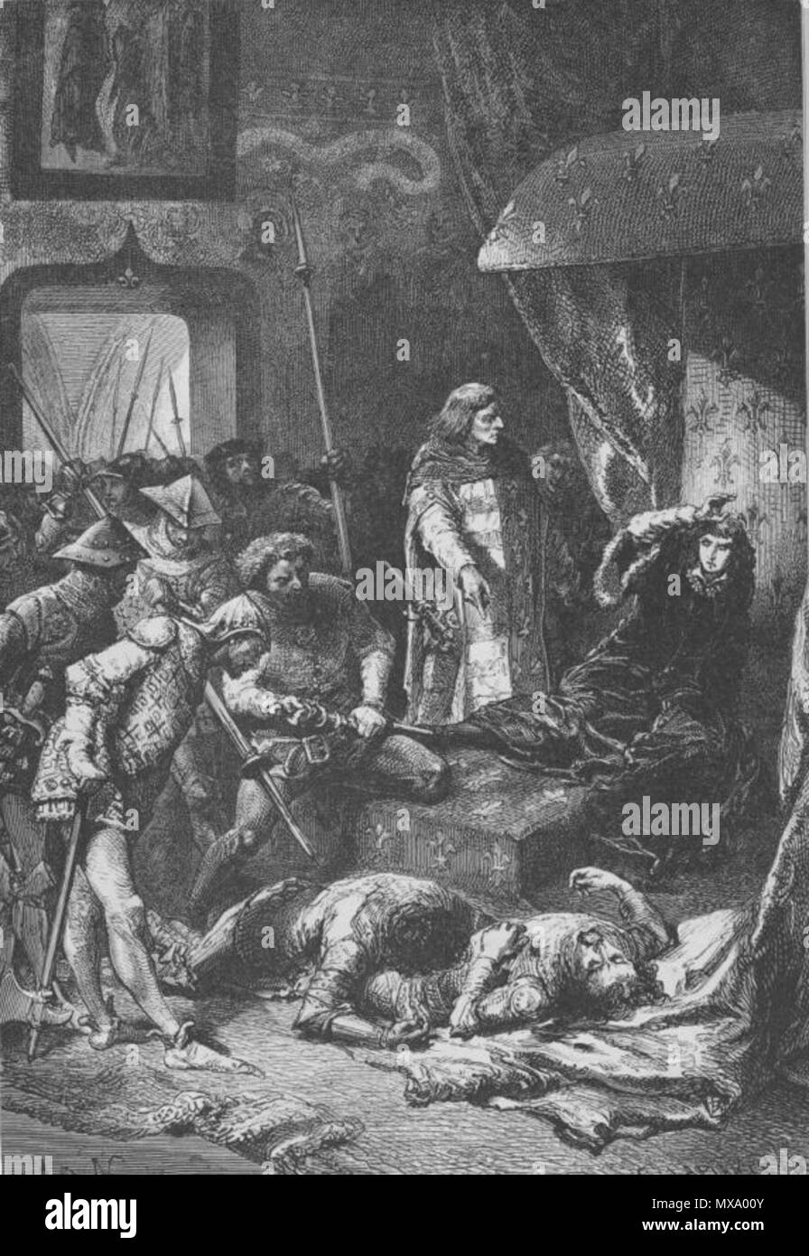 414 Meurtre des Maréchaux guizot Foto Stock