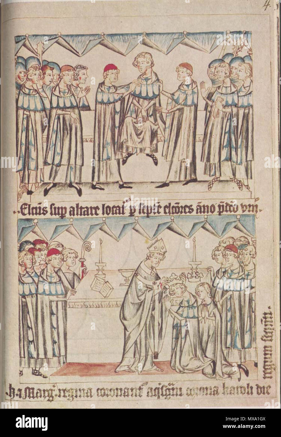 275 Enrico VII Imperatore del Sacro Romano Impero Foto Stock