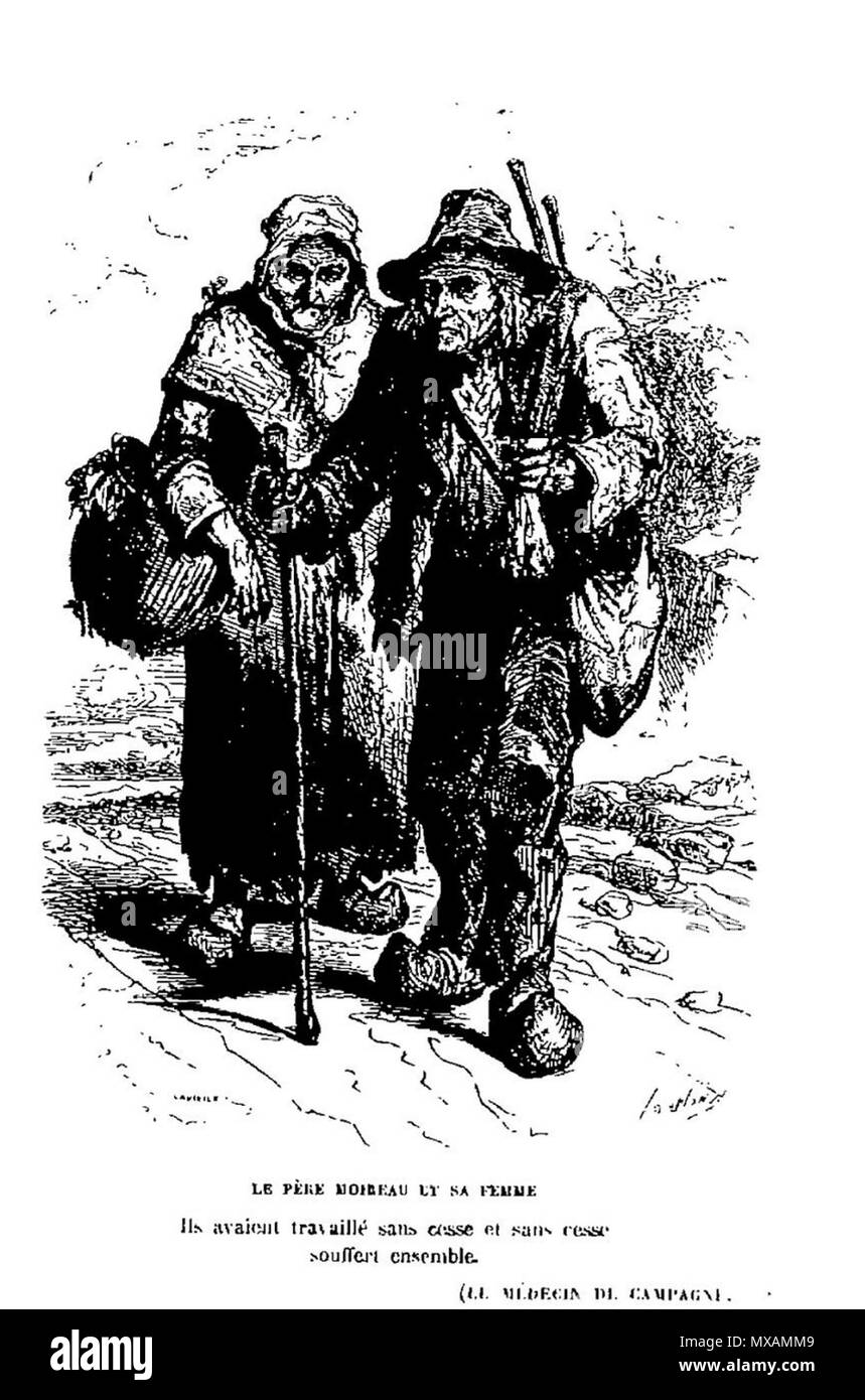 294 Illustrazione du Médecin de campagne Foto Stock