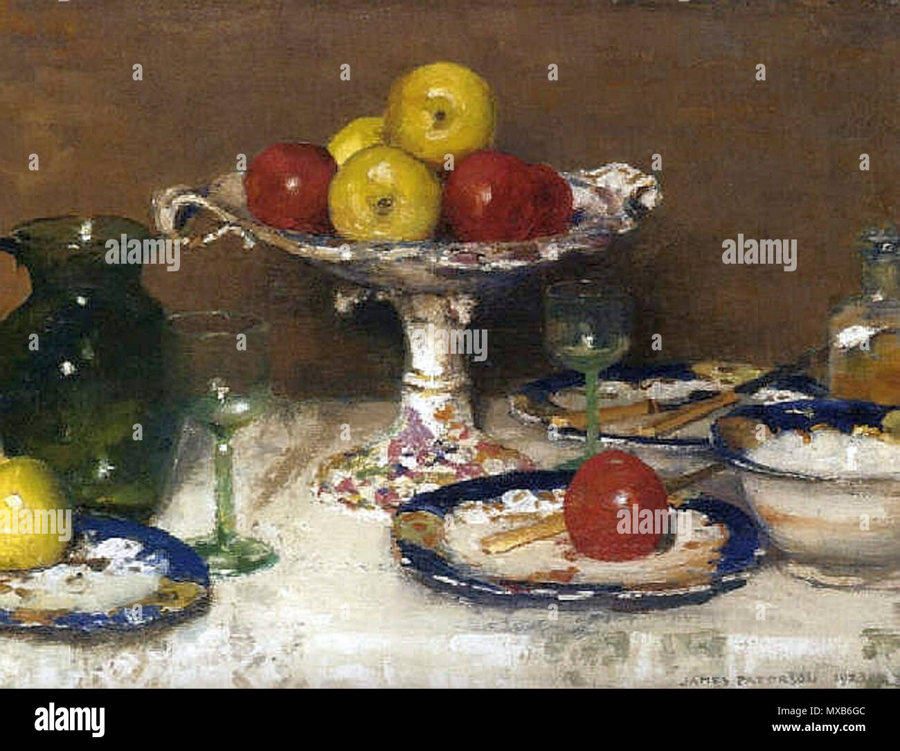 . La caraffa verde . Data sconosciuta. James Paterson 308 James Paterson - La brocca verde Foto Stock