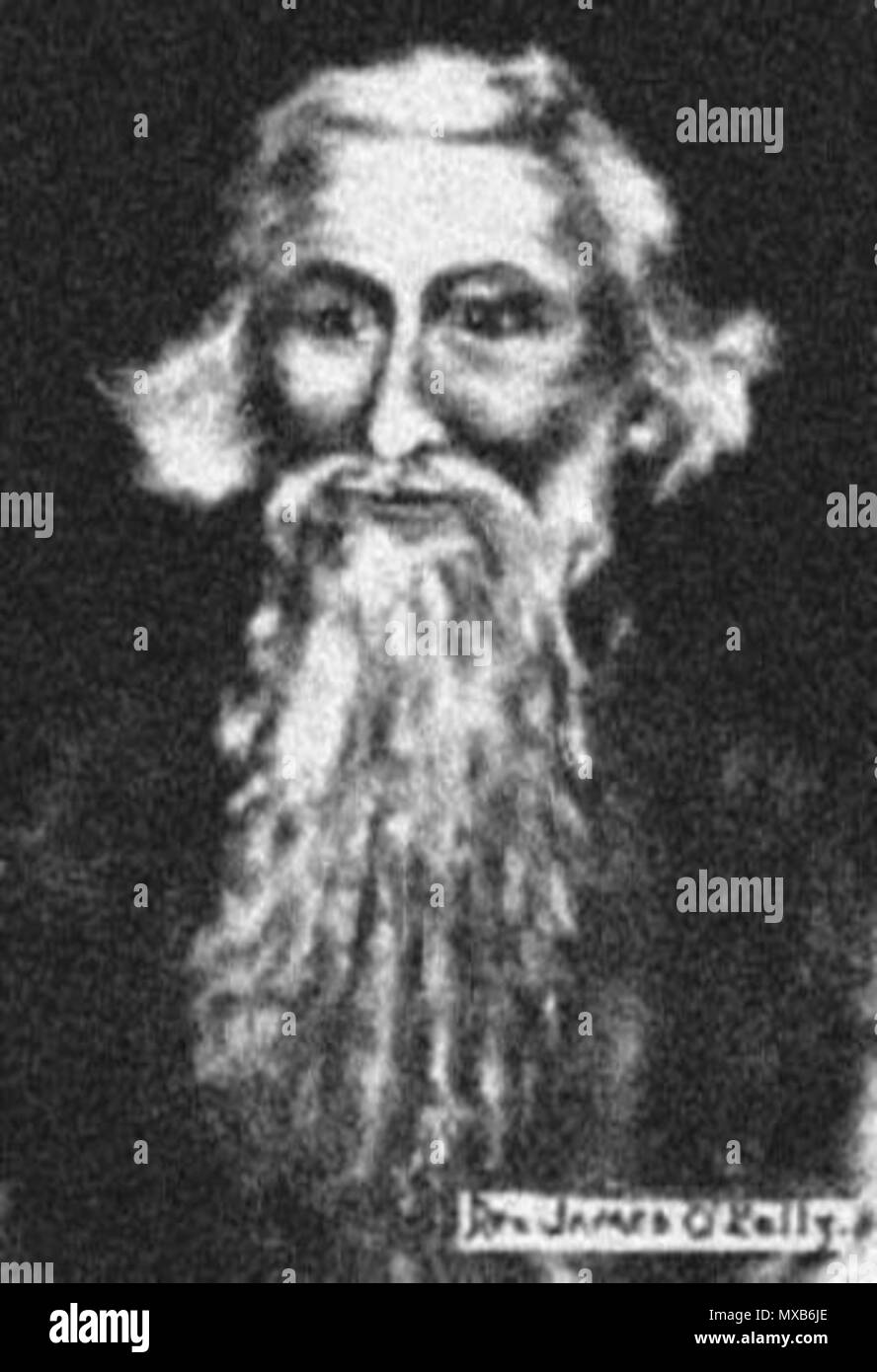 . Inglese: James O'Kelly (1735-1826) . Ritratto contemporaneo 308 JamesOKelly Foto Stock