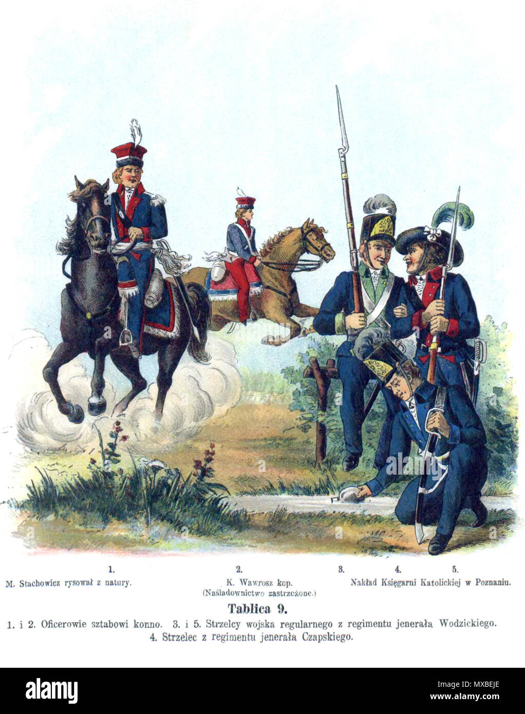 348 insurrezione di Kościuszko army 8 Foto Stock