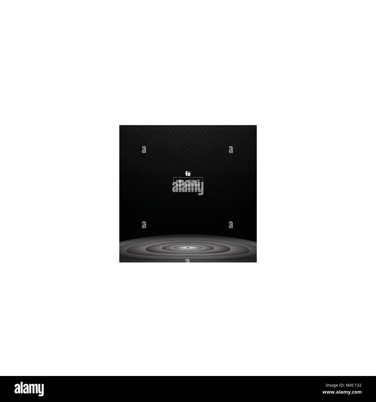 Abstract schermo nero metallico di pattern di sfondo, immagine EPS vettoriali10 Illustrazione Vettoriale