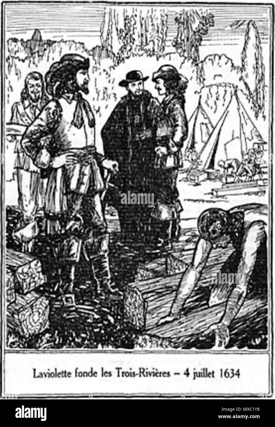 361 Laviolette fonde les Trois-Rivières Foto Stock