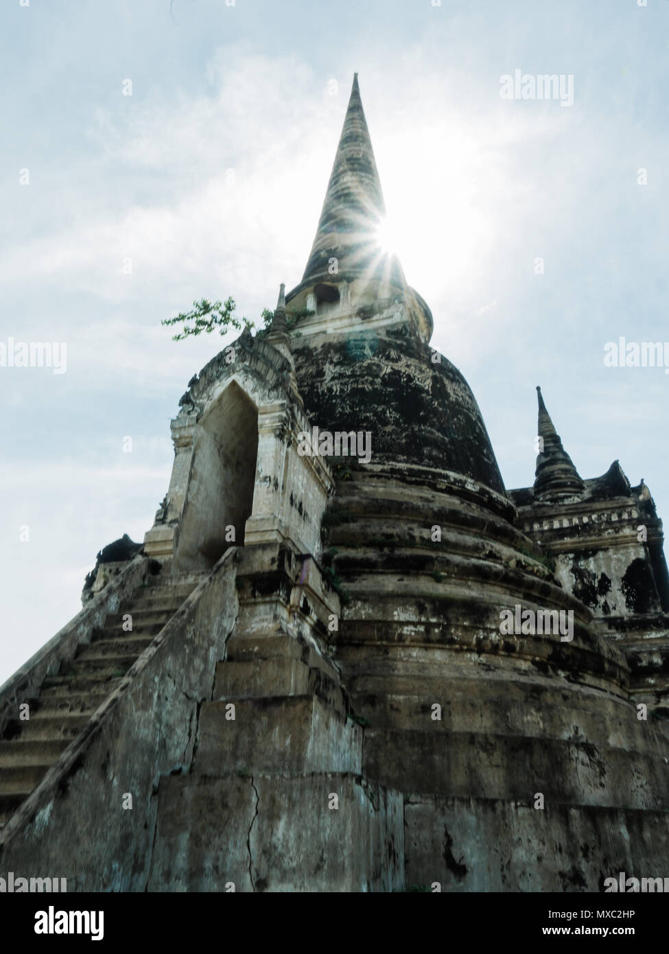 Al parco storico di Ayutthaya Foto Stock