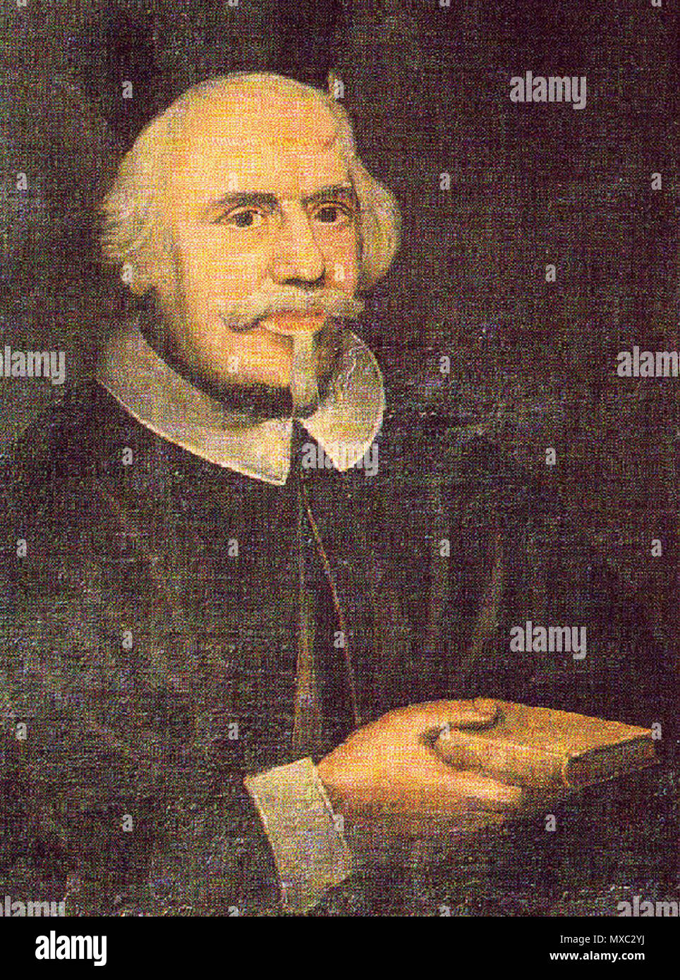 . Inglese: Leone Allacci (Leo Allatius), Italia Русский: Лев Аллаций . Questo file è privo di informazioni sull'autore. 367 Leone Allacci im Collegio Greco Rom Foto Stock