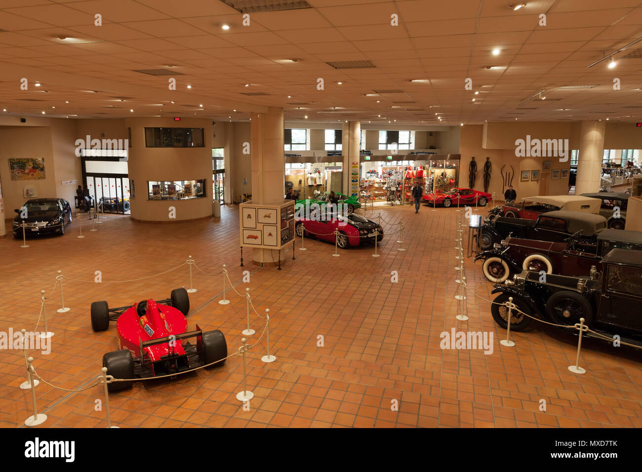 Monaco Top Cars Collection automobile museum, mostra di HSH il Principe di Monaco Vintage Car Collection Foto Stock