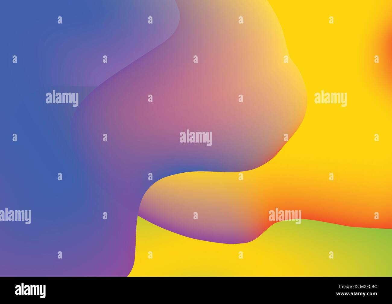 Abstract colorato sfondo gradiente di composizione con il blu,verde ... Creare colore viola